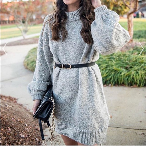 chicwish sweater dress